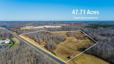 47.71 Acres For Sale on Durham Road in Timberlake, NC