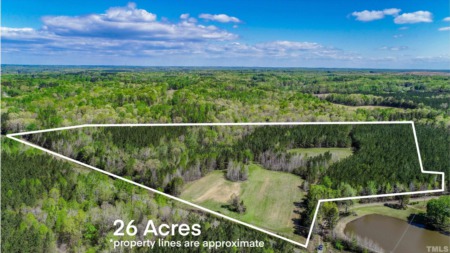 Sold! 26 Acres Mount Harmony Church Road, Rougemont, NC