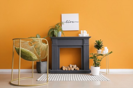 9 Fireplace Paint Colors to Keep the Room Cozy