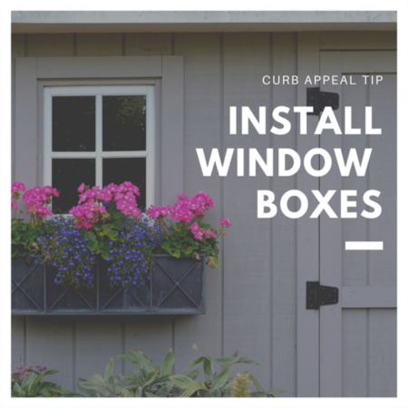 Curb Appeal Tip: Install Window Boxes