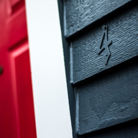 CURB APPEAL TIP: Change out your address numbers