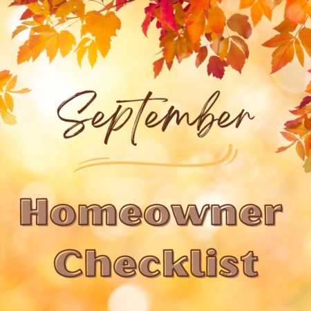 September Homeowner Tip