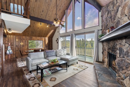 Just Listed! Iconic Lake Arrowhead A-Frame Home