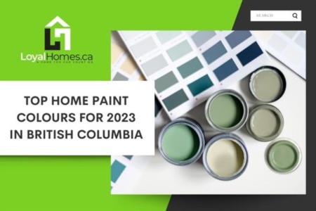 Top Home Paint Colours for 2023 in British Columbia