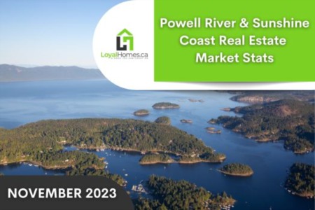 Powell River & Sunshine Coast Real Estate Market Stats: November 2023 