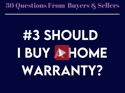 #3 - Should I Buy a Home Warranty