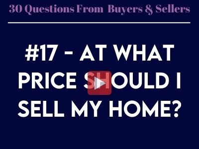 #17 - At what price should I list my house?