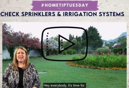 Check Sprinklers & Irrigation Systems