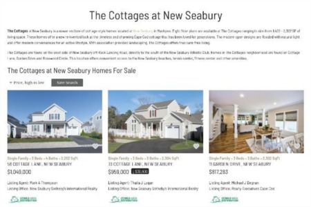 The Cottages at New Seabury Expanding