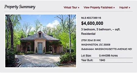Hank Paulson Selling DC home for $4.6M
