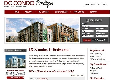 DC Condos with 4+ Bedrooms