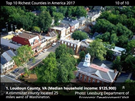 DMV Counties Dominate Wealthiest in Nation List