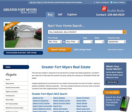 Greaterftmyers.com has a New Look