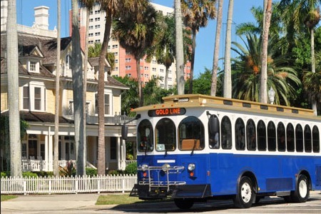 Trolley Service Resumes in The Fort Myers River District