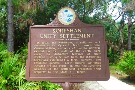 Just Who Were The Koreshans of Estero