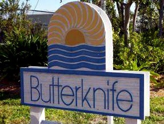 Butterknife: Near the Beach on Sanibel