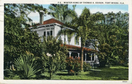 Edison found Inspiration in his Florida Estate