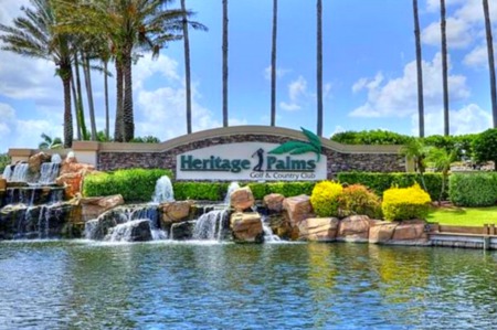 Heritage Palms Boasts Two Golf Courses and Array of Home styles 
