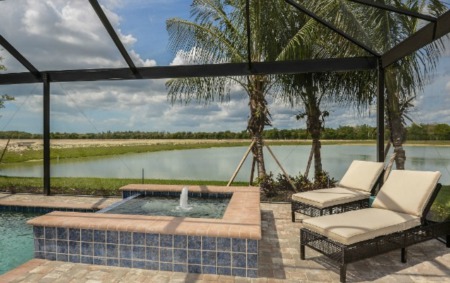 Esplanade at Hacienda Lakes Amenity Center Underway