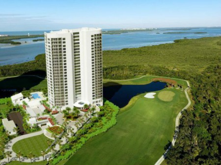 Omega High Rise Under Construction at Bonita Bay 