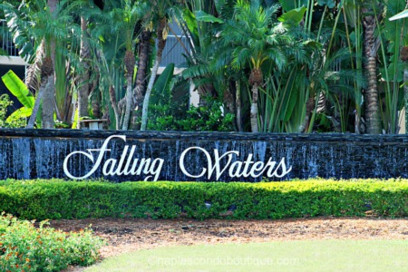 Falling Waters is Home to One of the Biggest Pools in SW Florida 