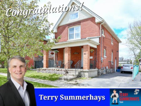 Congratulations to Our Clients on the Sale of Their Home at 42 Cayuga Street in Brantford