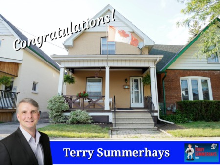 Congratulations to Our Clients on the Sale of this Lovely Property at 73 Strathcona Avenue in Brantford!!