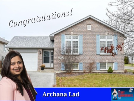 Congratulations to our Amazing Clients on the Purchase of their New Home at 27 Cork Crescent in Brantford!