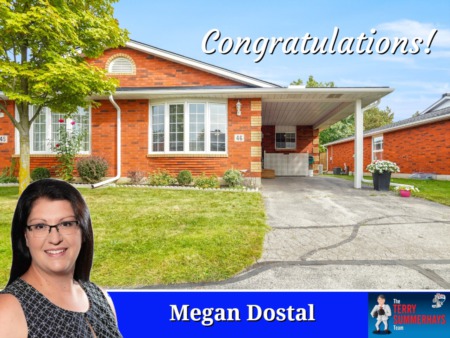 Congratulations to our wonderful client on the sale of their beautiful home at #46 570 West Street in Brantford!