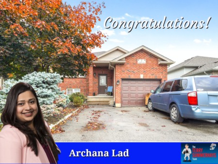 Congratulations to our wonderful clients on the sale of their lovely home at 7 Sudds Lane in Brantford!