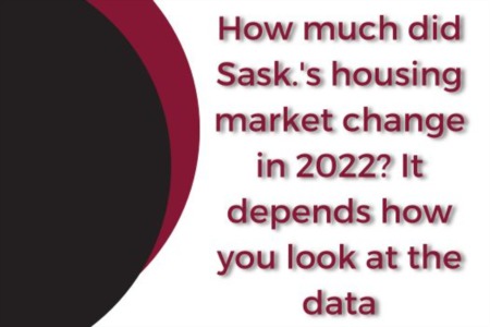 How much did Sask.'s housing market change in 2022? It depends how you look at the data