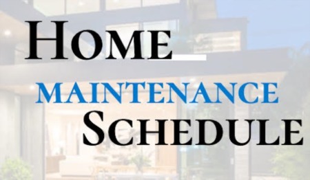 Home Maintenance  Schedule: A Seasonal Guide to Maintaining Your Home