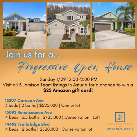Join us for a Progressive Open House! 