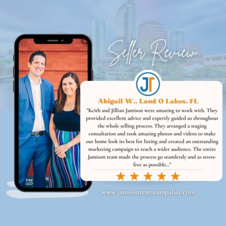 Unveiling Tampa Bay's Real Estate Magic: The Jamison Team's Stellar Seller Review