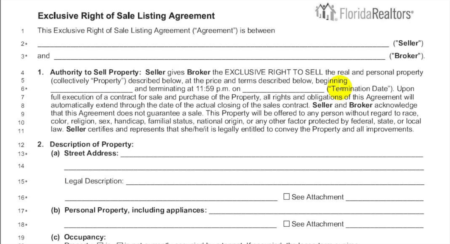 Listing Agreements Explained