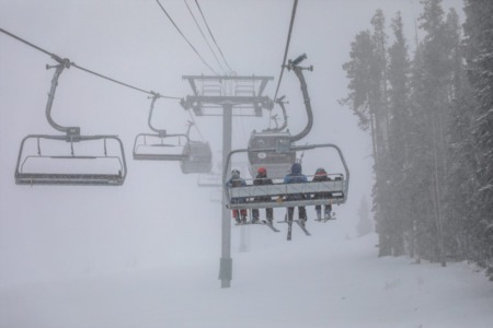 What Colorado ski resort saw the most snow from this weekend’s storm?