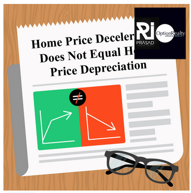   Home Price Deceleration Doesn’t Mean Home Price Depreciation