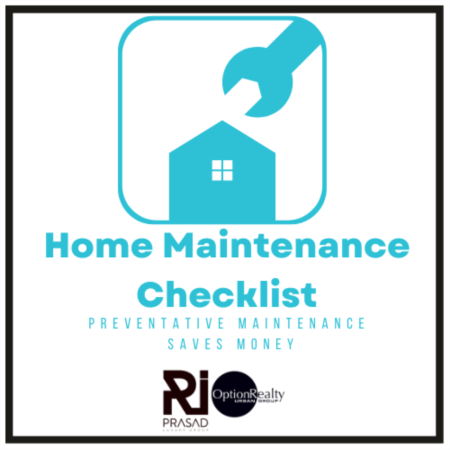 Home Maintenance Checklist For Every Season