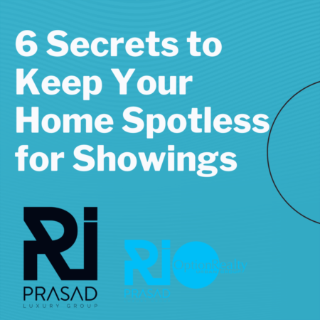 6 Secrets to Keep Your Home Spotless for Showings