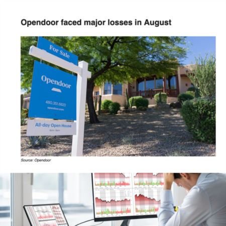 Opendoor Faced Major Losses in August