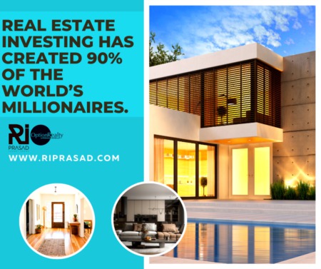 REAL ESTATE INVESTING HAS CREATED 90% OF THE WORLD’S MILLIONAIRES.