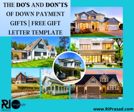 The Do’s and Don’ts of Down Payment Gifts | Free Gift Letter Template