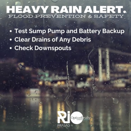 Heavy Rainfall Alert: Flood Prevention & Safety Tips