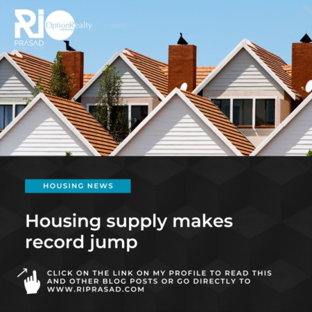 Housing Supply Makes A Record Jump