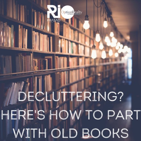Decluttering? Here's How to Part With Old Books