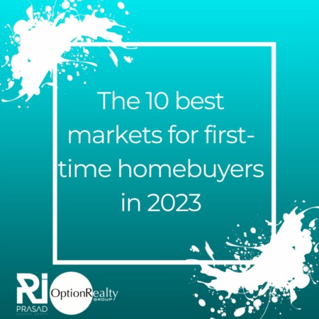 The 10 best markets for first-time homebuyers in 2023