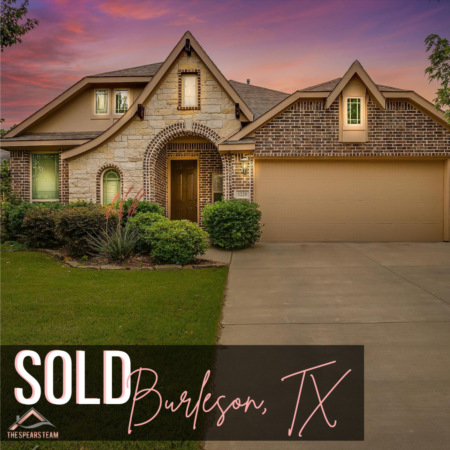 SOLD in Plantations Burleson, TX