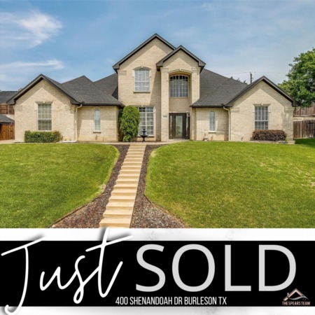 CLOSED! Shenandoah Dr. Burleson, TX