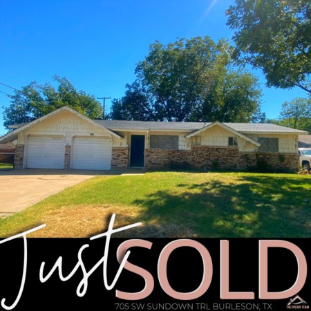 SOLD in Burleson, TX