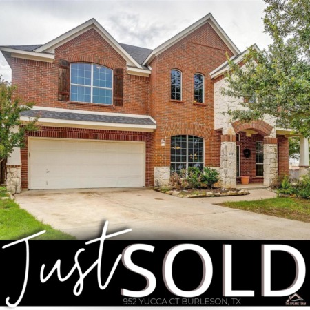 JUST SOLD 952 Yucca Ct Burleson